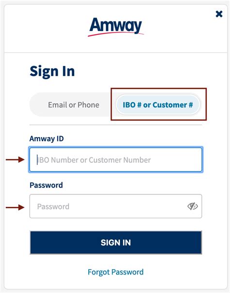 amway login account.